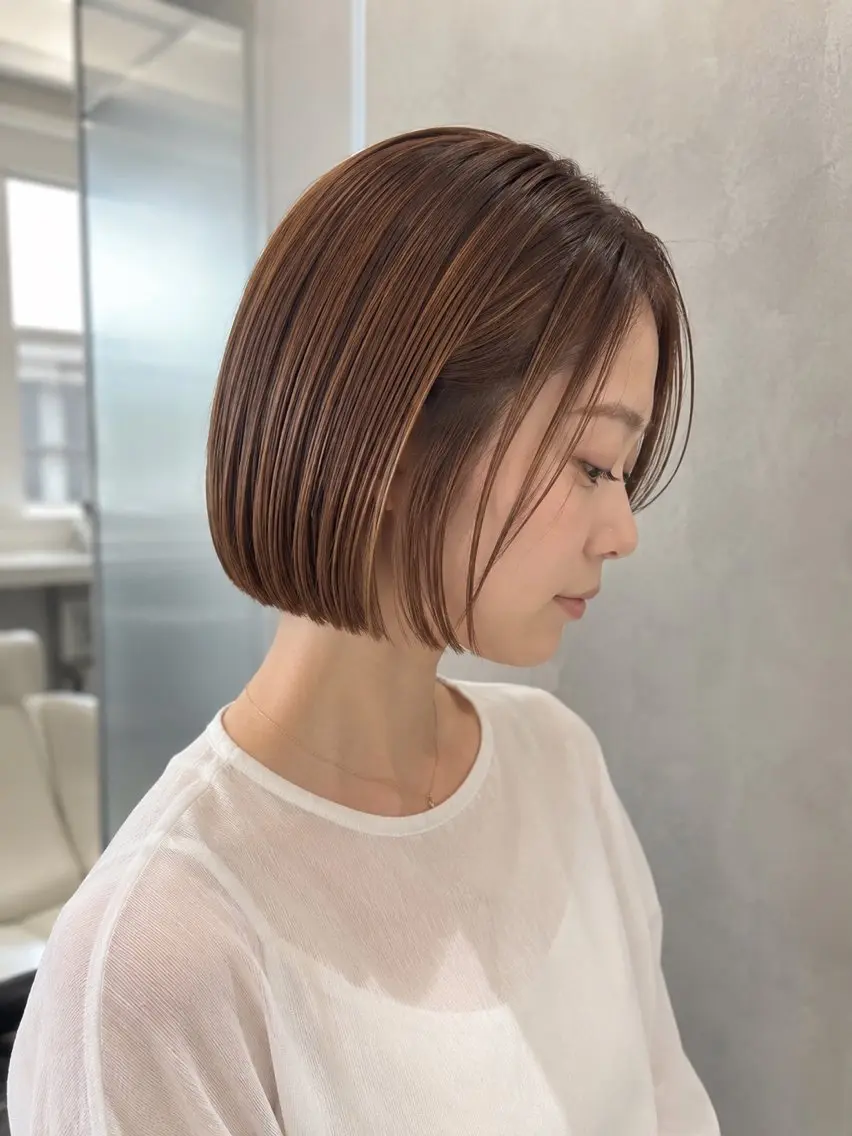 ショート Bunt@/エクステ /モテ/ハイトーンのヘアスタイル
