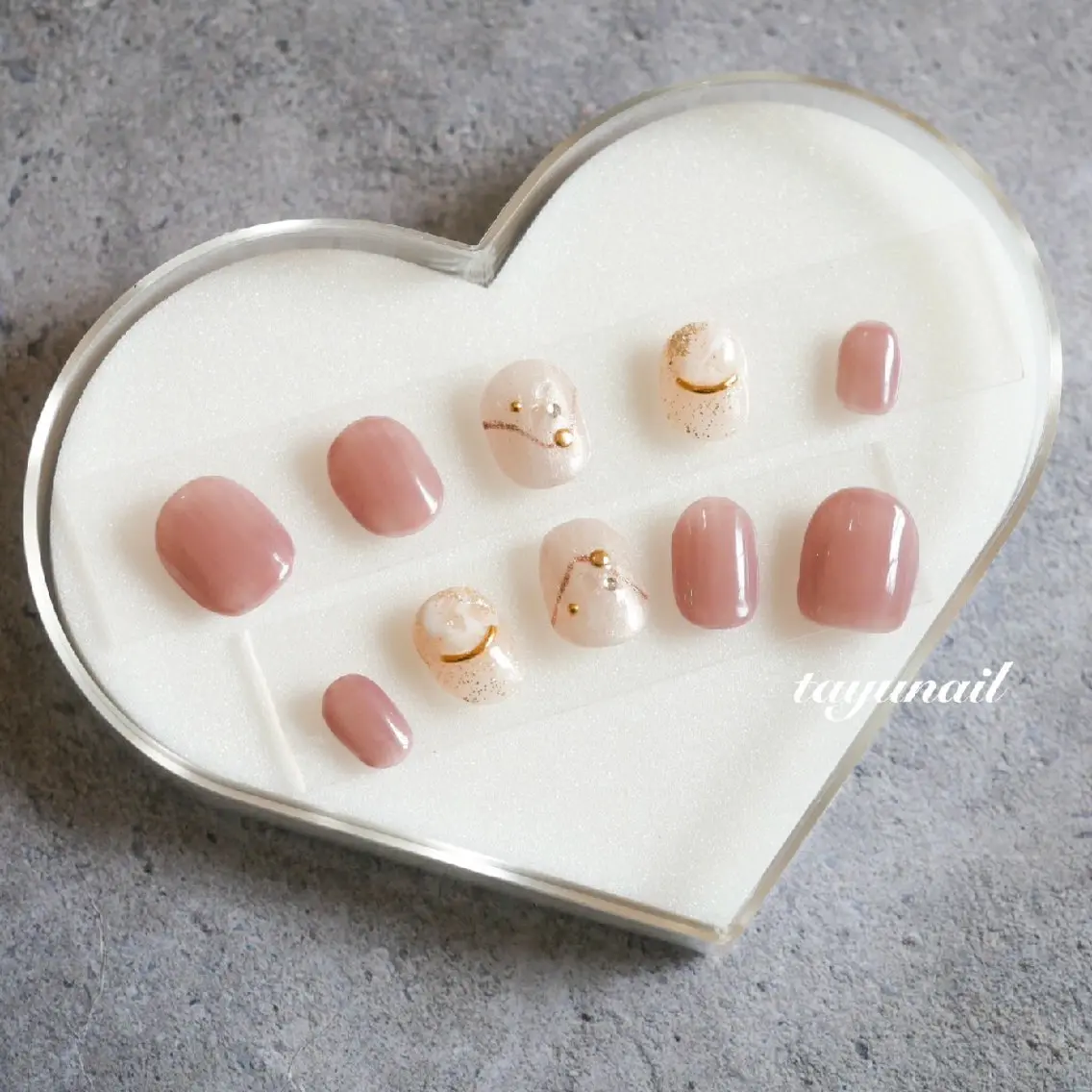 ネイル ジェルネイル パラジェル ネイルチップ ネイルサロン 【たゆnail】のネイルデザイン