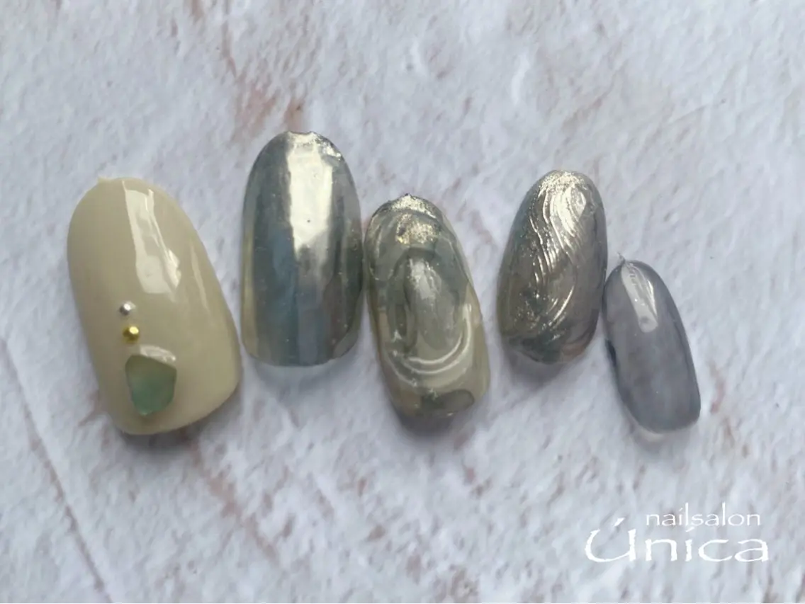 ネイル ニュアンスネイル nailsalon Única　ウニカのネイルデザイン