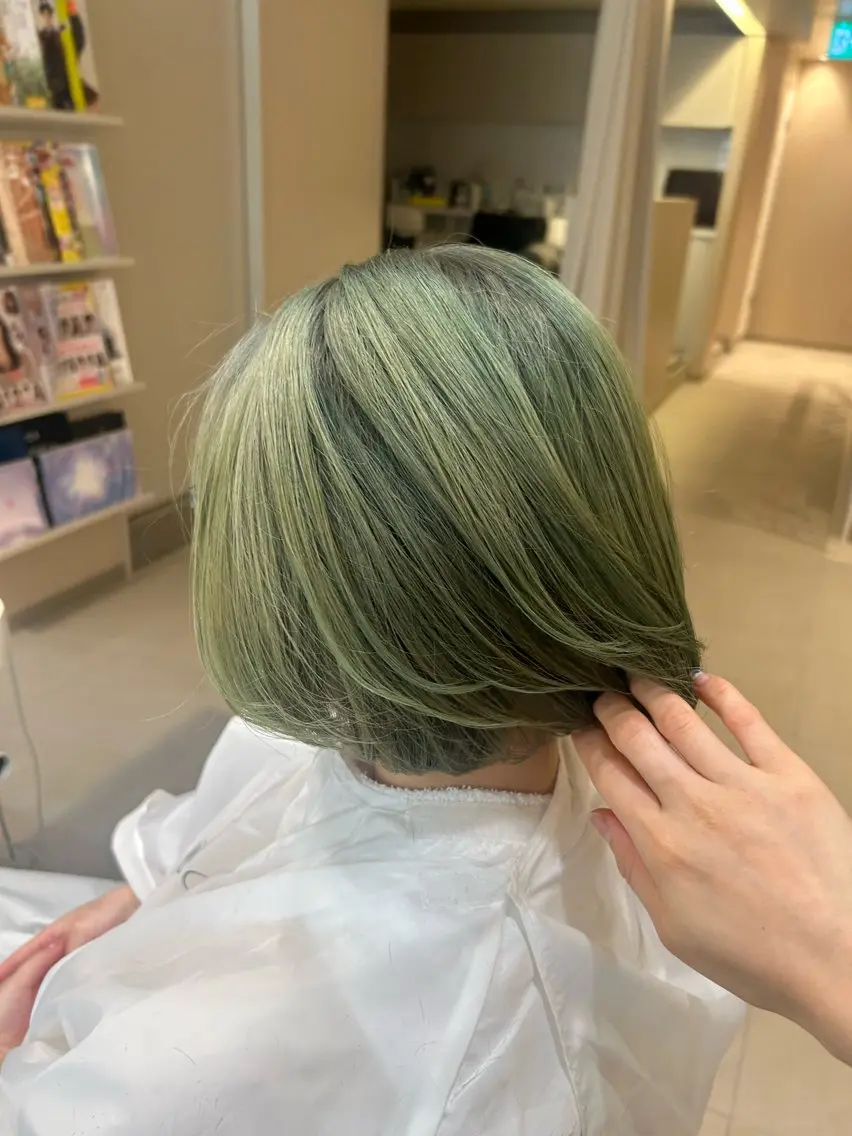 ミディアム ボブ ヘアーズギャラリー 山本愛華のヘアスタイル