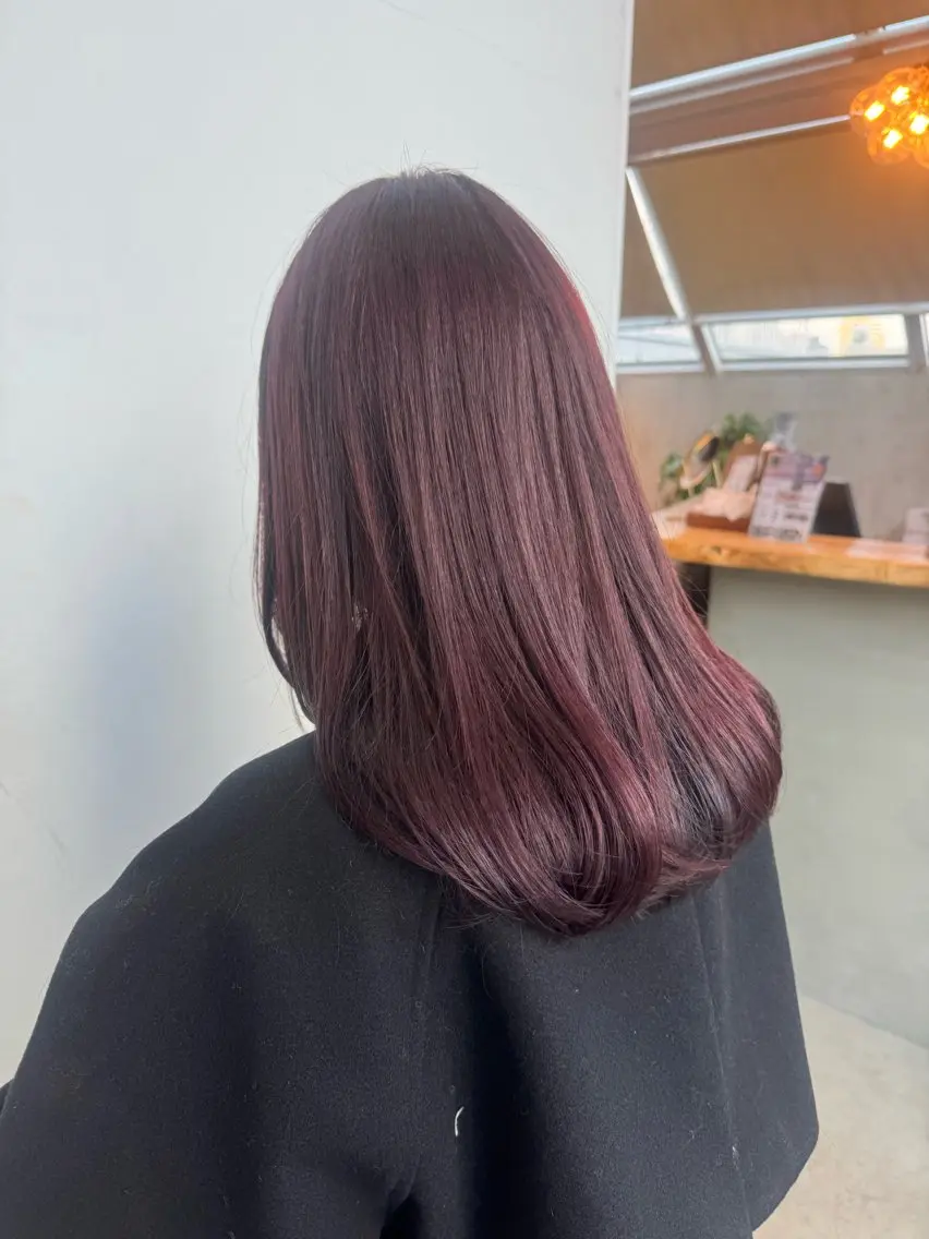 🤍透明感ヘアカラー🤍+高保湿スチームトリートメント🧖🏻♀️✨️の写真