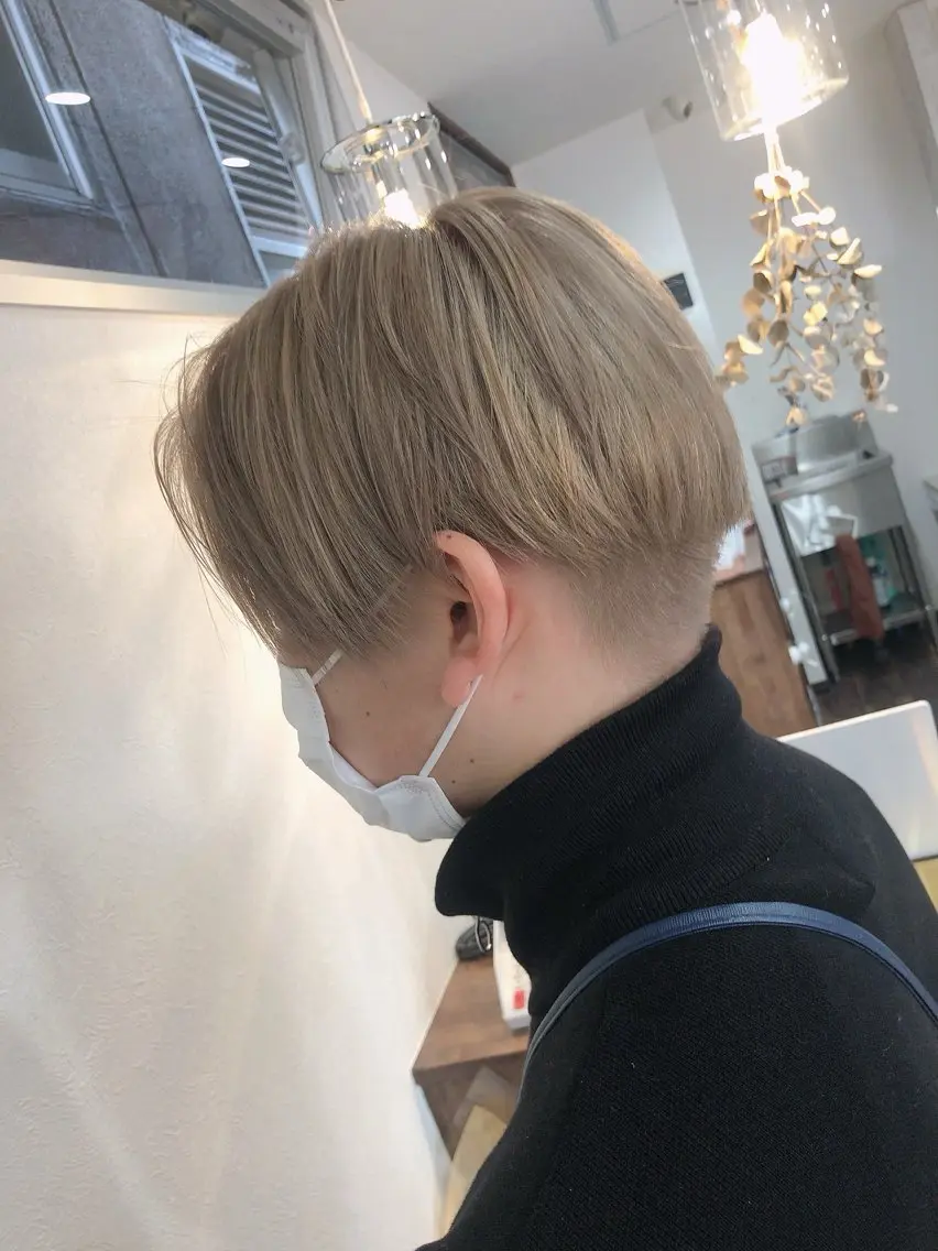 【新規】メンズカット＋ダブルカラー✂️の写真