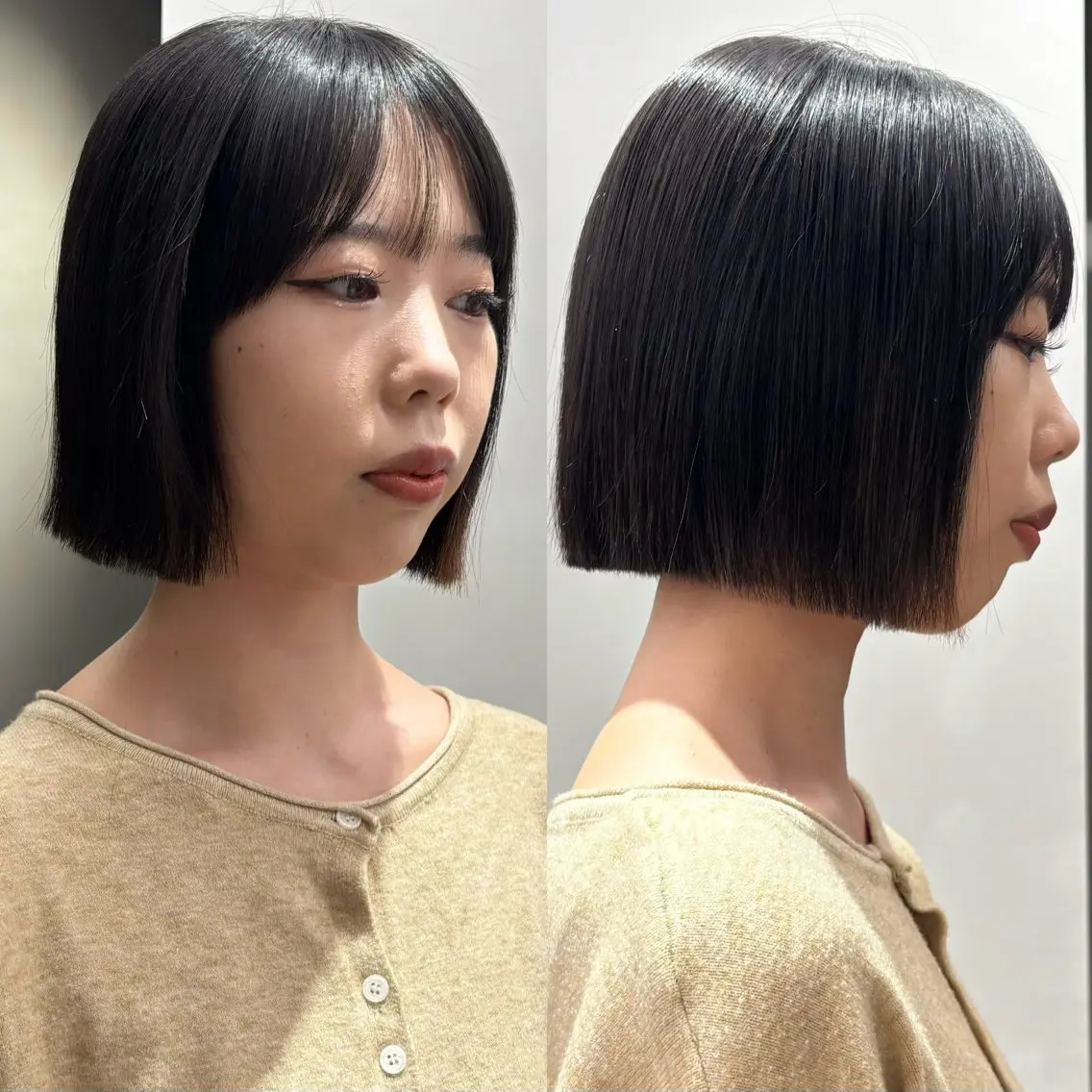 ショート 盛れる透明感カラー・ momokaのヘアスタイル