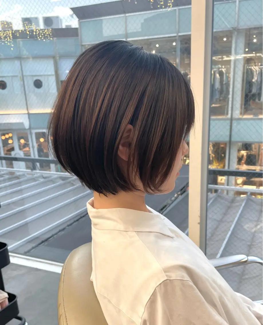 ショート たかしな けいなのヘアスタイル