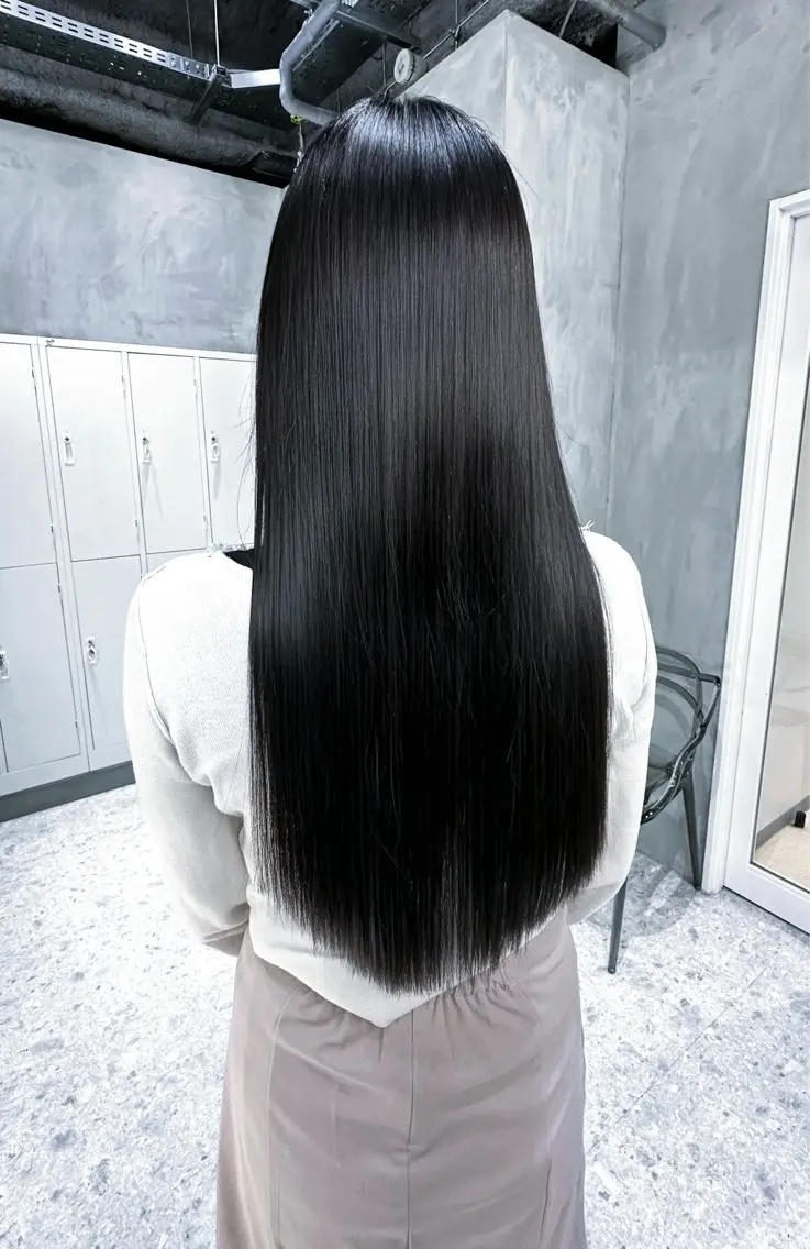 🌟美髪矯正酸性ストレート➕メンテナンスカット➕超音波Trの写真