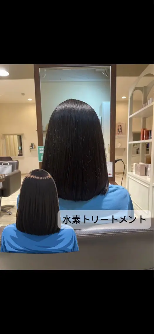 ミディアム カラー 【水素カラー/メンズ 】Lee布施/純平のヘアスタイル