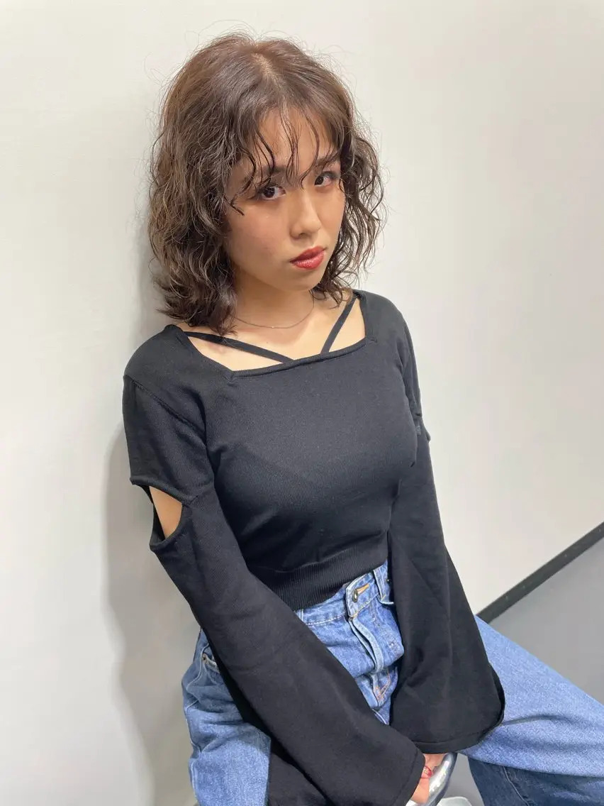 カラー Sakairi Yunaのヘアスタイル