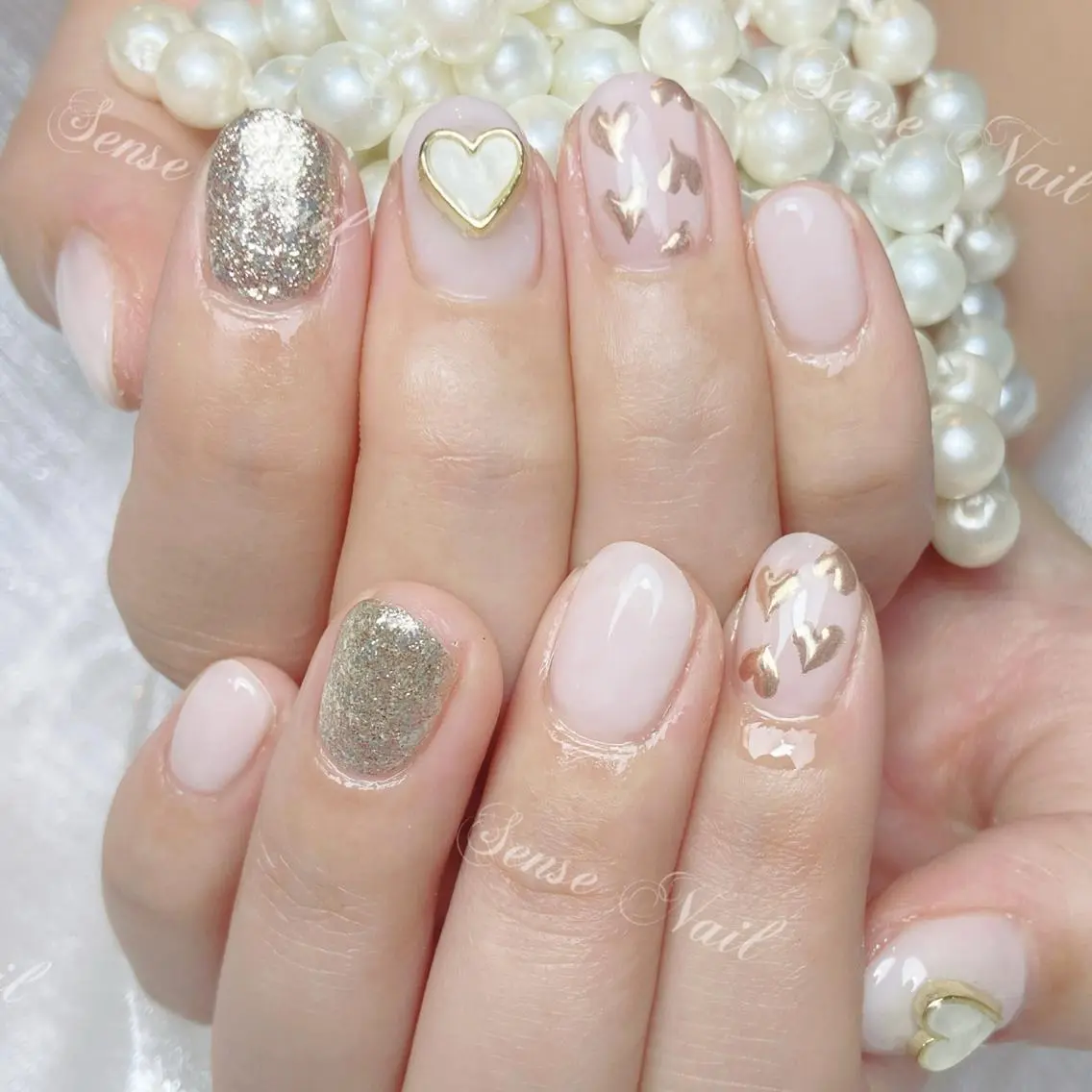 ネイル ハンドネイル 🎀Sense Nail新宿店🎀のネイルデザイン