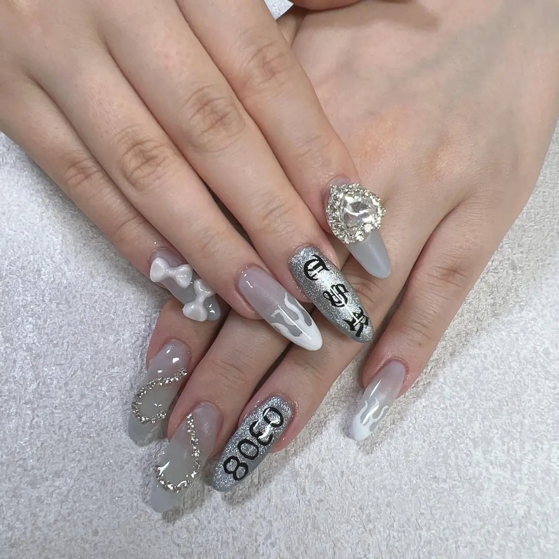 ネイル 持ち込み ワンカラーネイル スカルプネイル ハンドネイル nail l_yukiのネイルデザイン