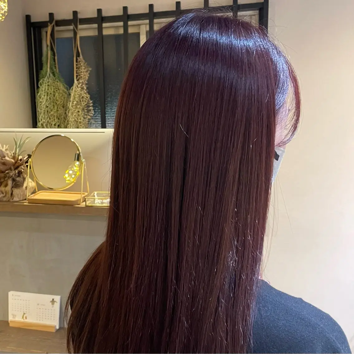 カラー ブラウンカラー ピンクカラー 北原 紗希のヘアスタイル