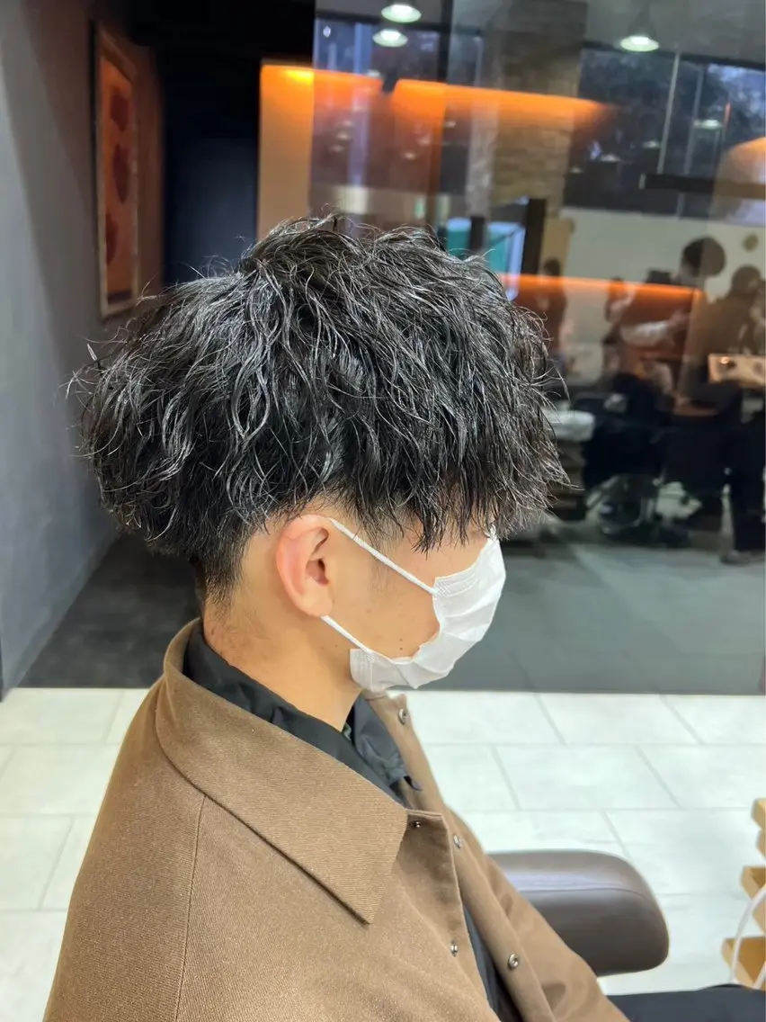 メンズカット➕ツイスパの写真