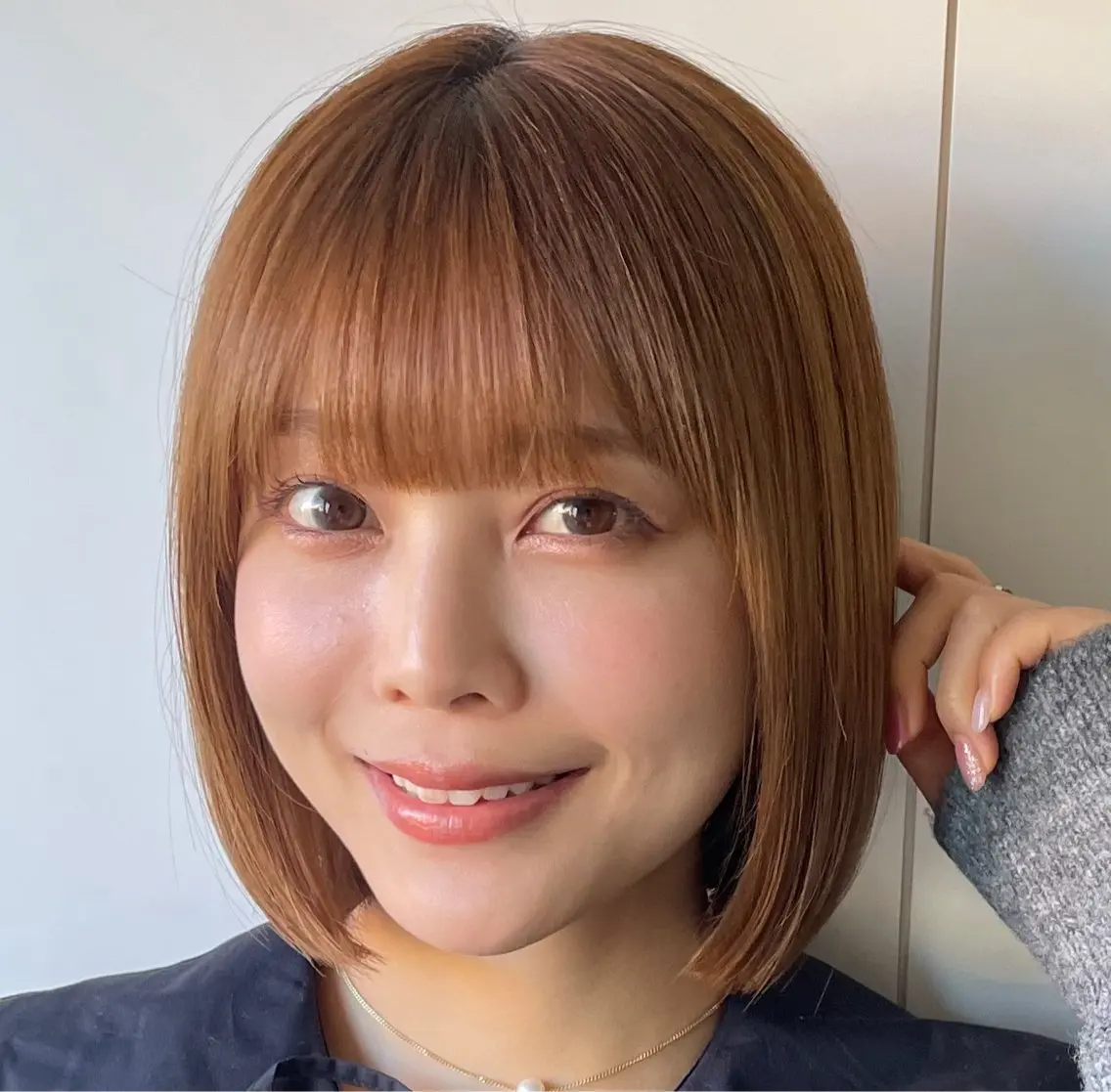 ショート カラー ブラウンカラー ボブ 髪質改善/縮毛矯正/ 艶髪/池袋/あつしのヘアスタイル