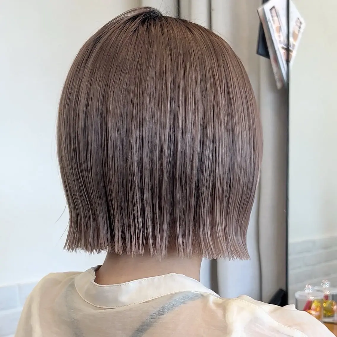 ショート 結べるレイヤーカット /カラー/あさかのヘアスタイル