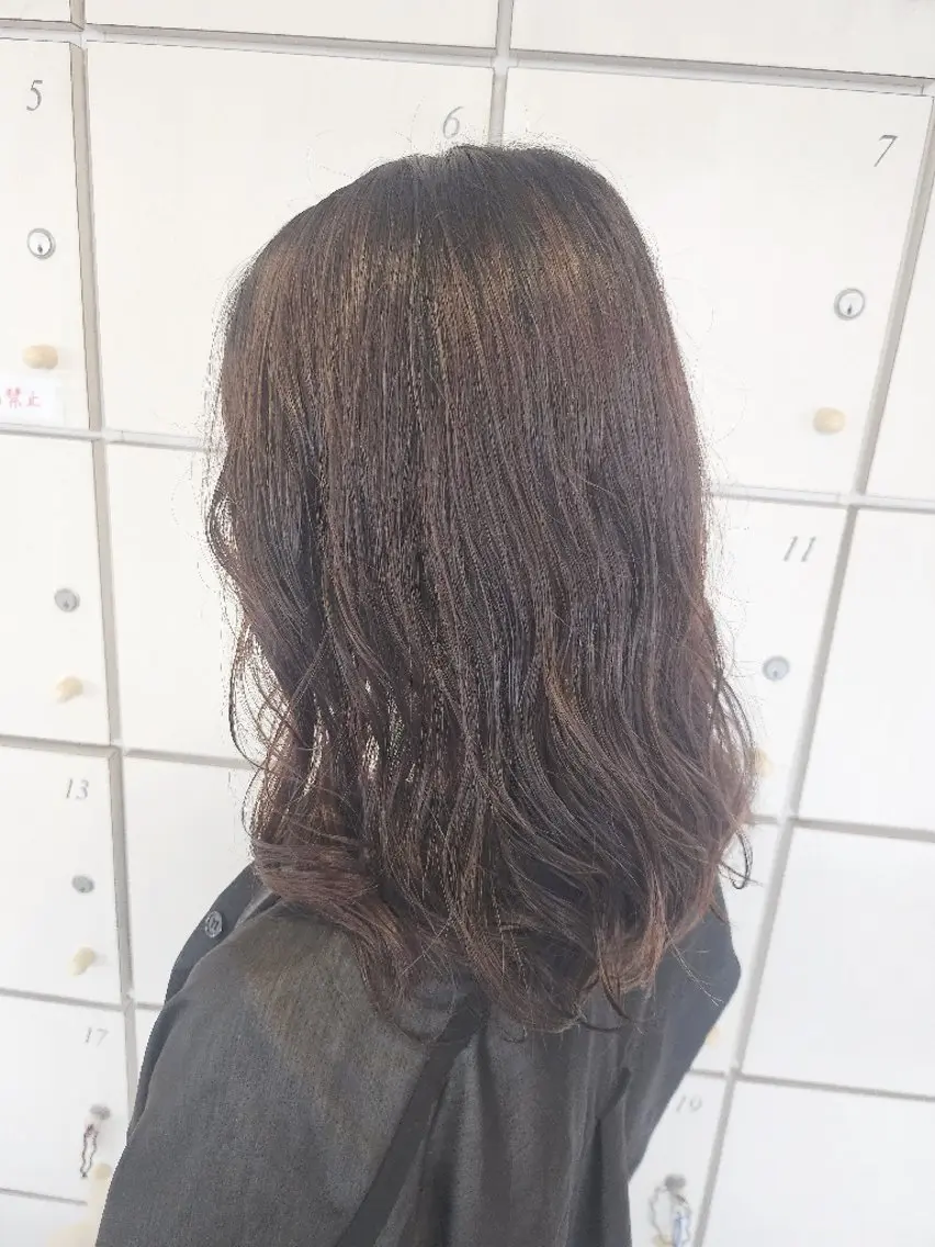 ミディアム ボブ カット Lita.住吉 オカダ·͜·♡のヘアスタイル