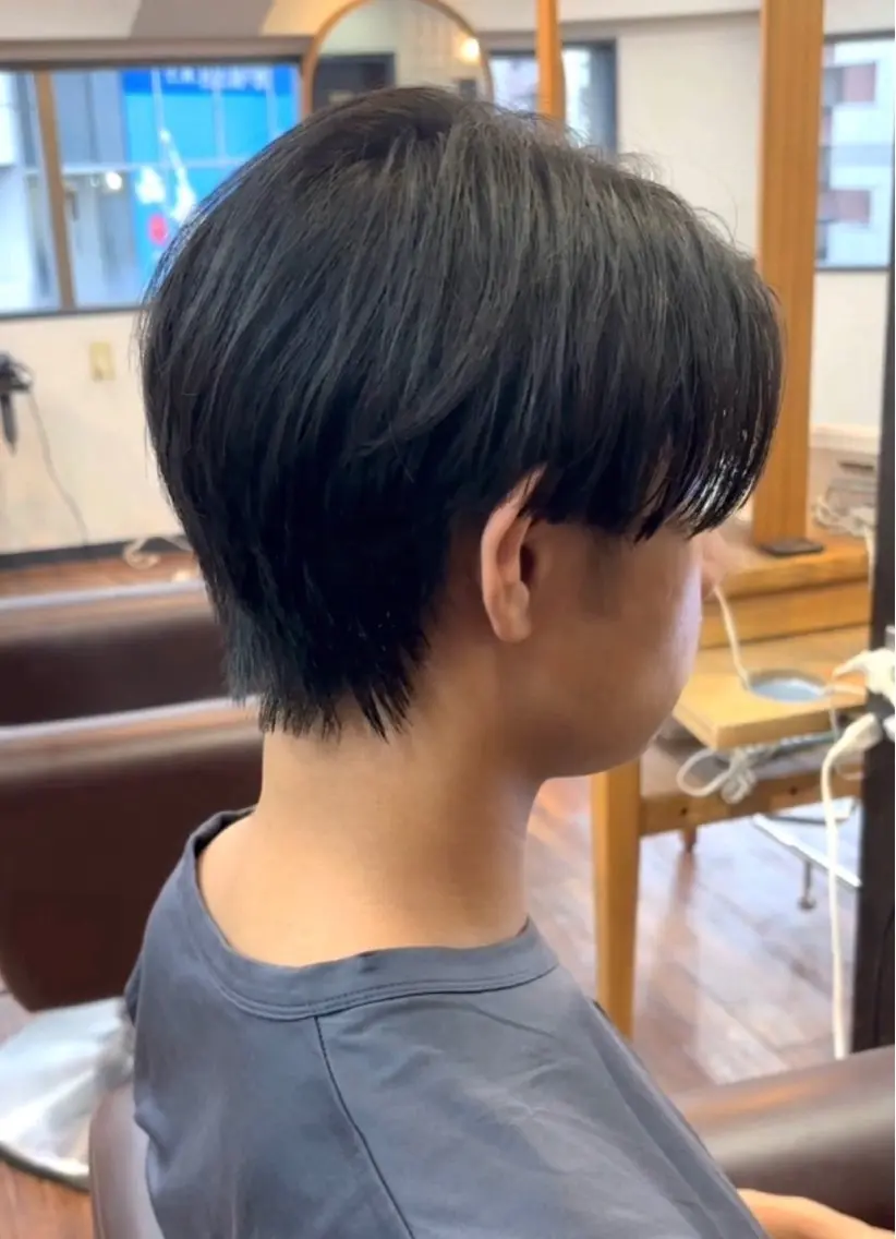 ショート カット トリートメント レイヤー/メンズ 竹田凪儀のヘアスタイル