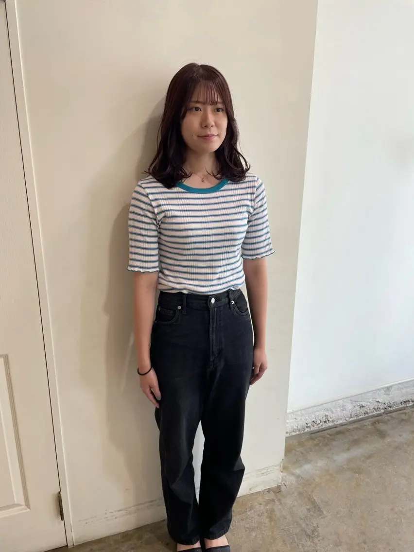 ミディアム カラー ラベンダーカラー ラベンダーピンク ピンクカラー カット ヘアカラー トリートメント MIOベージュカラー 柔らかいカラーのヘアスタイル