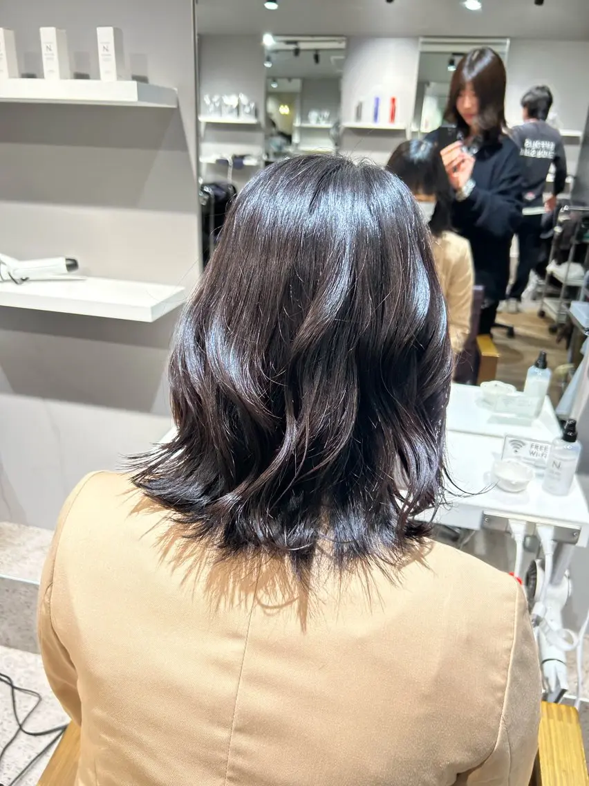 🌿cut＋2stepトリートメント🌿ダメージ毛に⭐️必ず艶々にします💞の写真