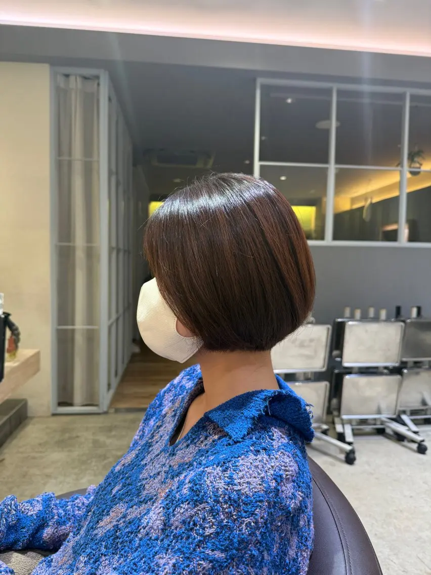 ショート ボブ 丸みボブ/ショート /大山杏奈🌙のヘアスタイル