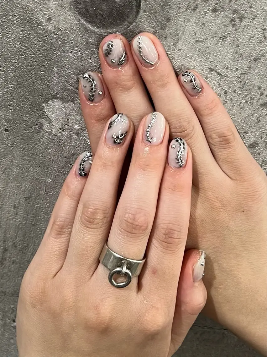 ネイル Nes.nail 長谷のネイルデザイン