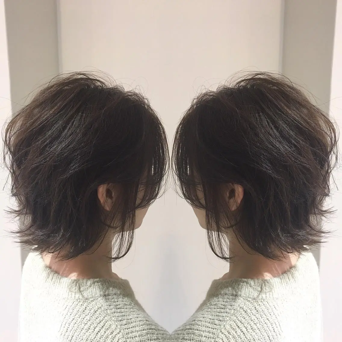 ショート カラー カット ヘアカラー トリートメント 中間 将人のヘアスタイル