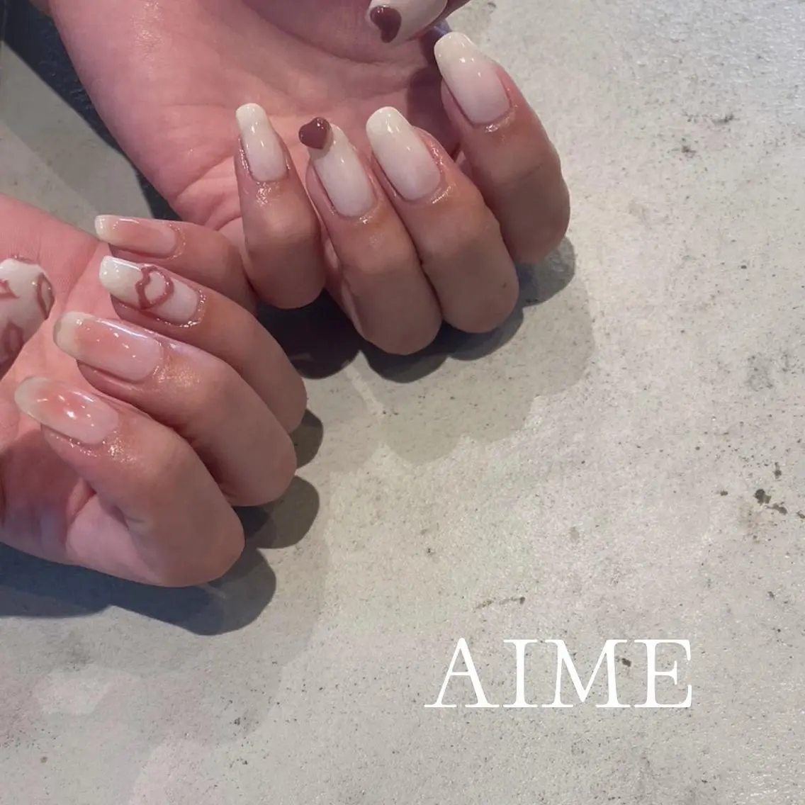 ネイル ハンドネイル AIME （momo）のネイルデザイン