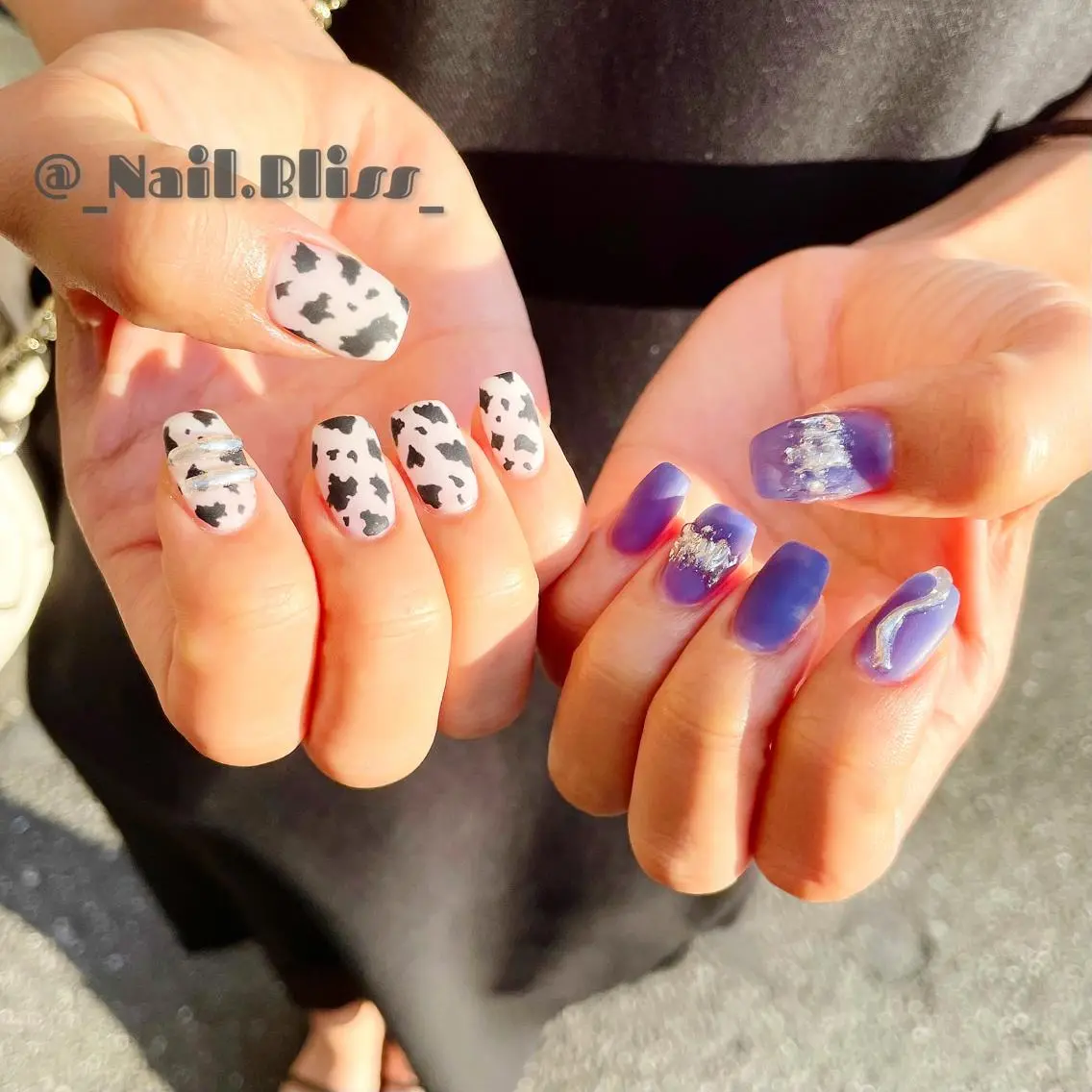 ネイル マットネイル ハンドネイル NAIL BLISSのネイルデザイン