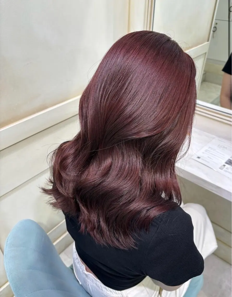 ロング カラー 透明感カラー/ ななみ🎀のヘアスタイル