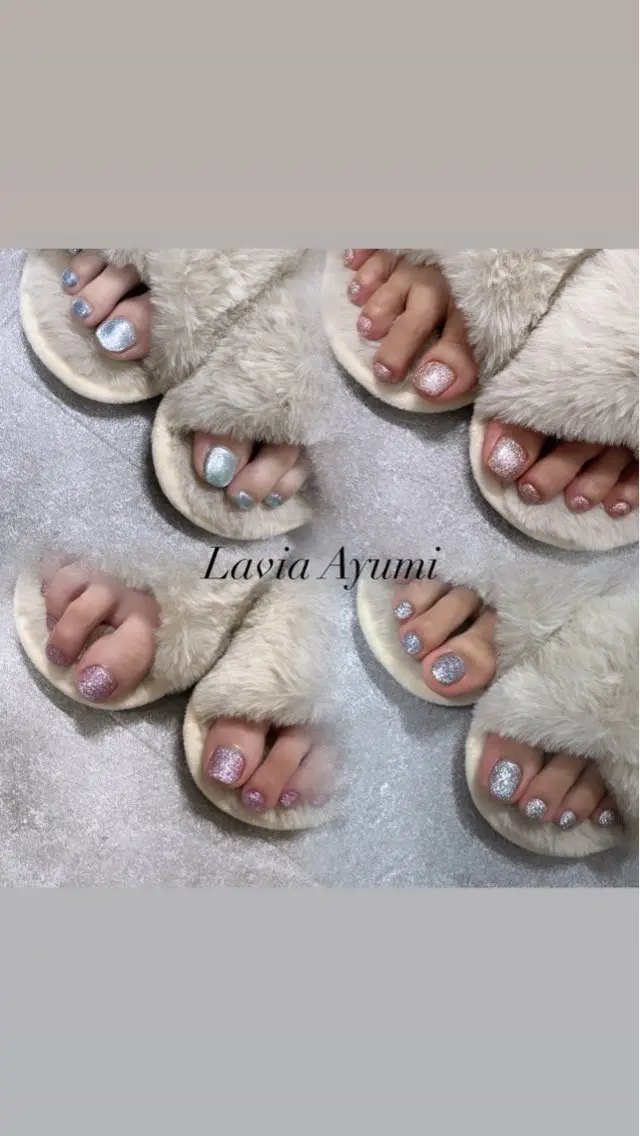 【ミニモ6月限定‼️】フットワンカラー✨️(オフ無料)の写真