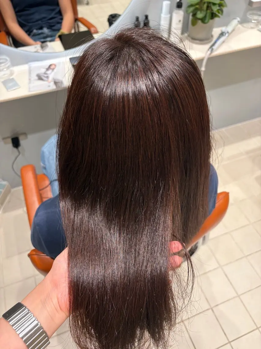 カラー 竹田 真紘のヘアスタイル