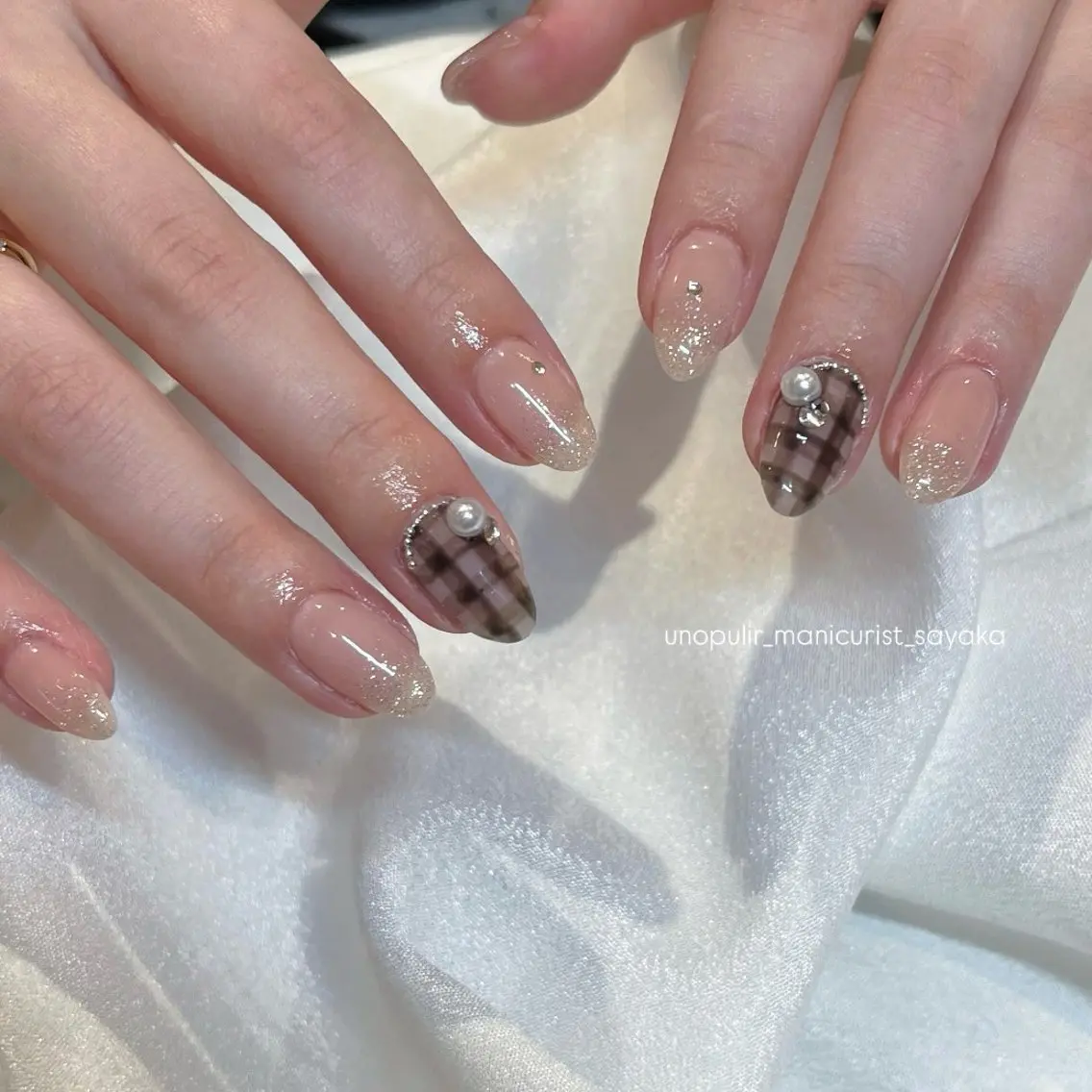 ネイル ハンドネイル unopulir Sayakaのネイルデザイン
