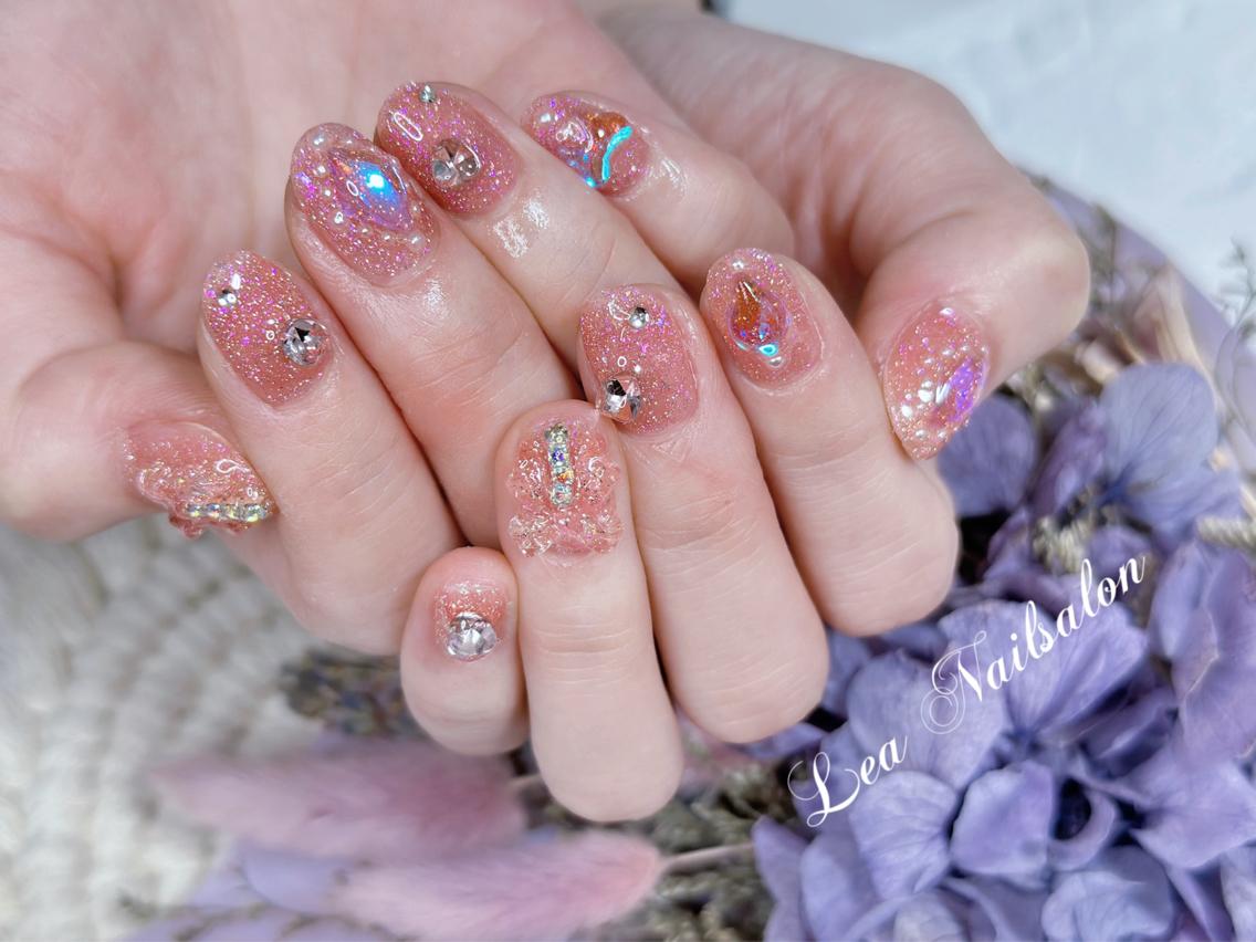 ショート カラー ネイル Le’a NailSalonのネイルデザイン