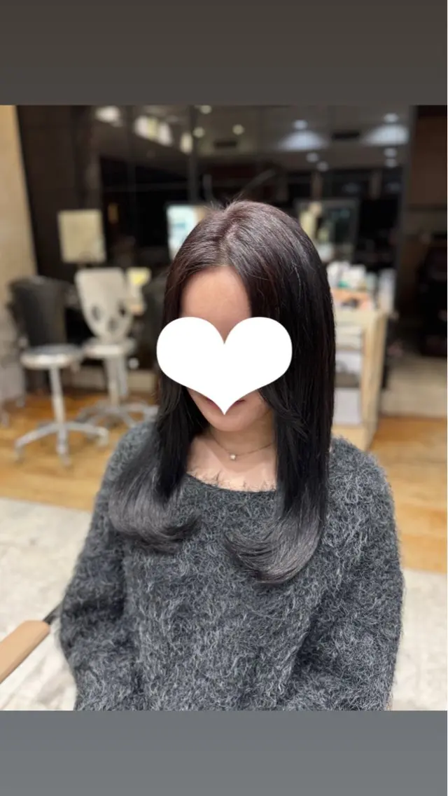 セミロング カラー セミロングパーマ ベージュカラー ブリーチ ブラウンカラー ブラウンベージュ レイヤー/顔まわり/ 透明感カラー/れいなのヘアスタイル