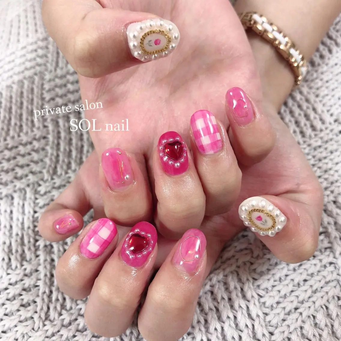 ネイル ニュアンスネイル SOL NAILのネイルデザイン