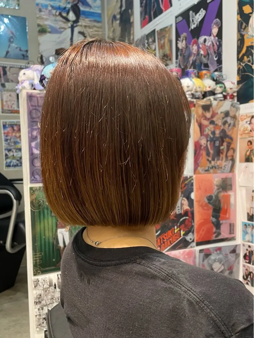 ボブカット ✂️+🫧✨️無料トリートメント✨️🫧の写真