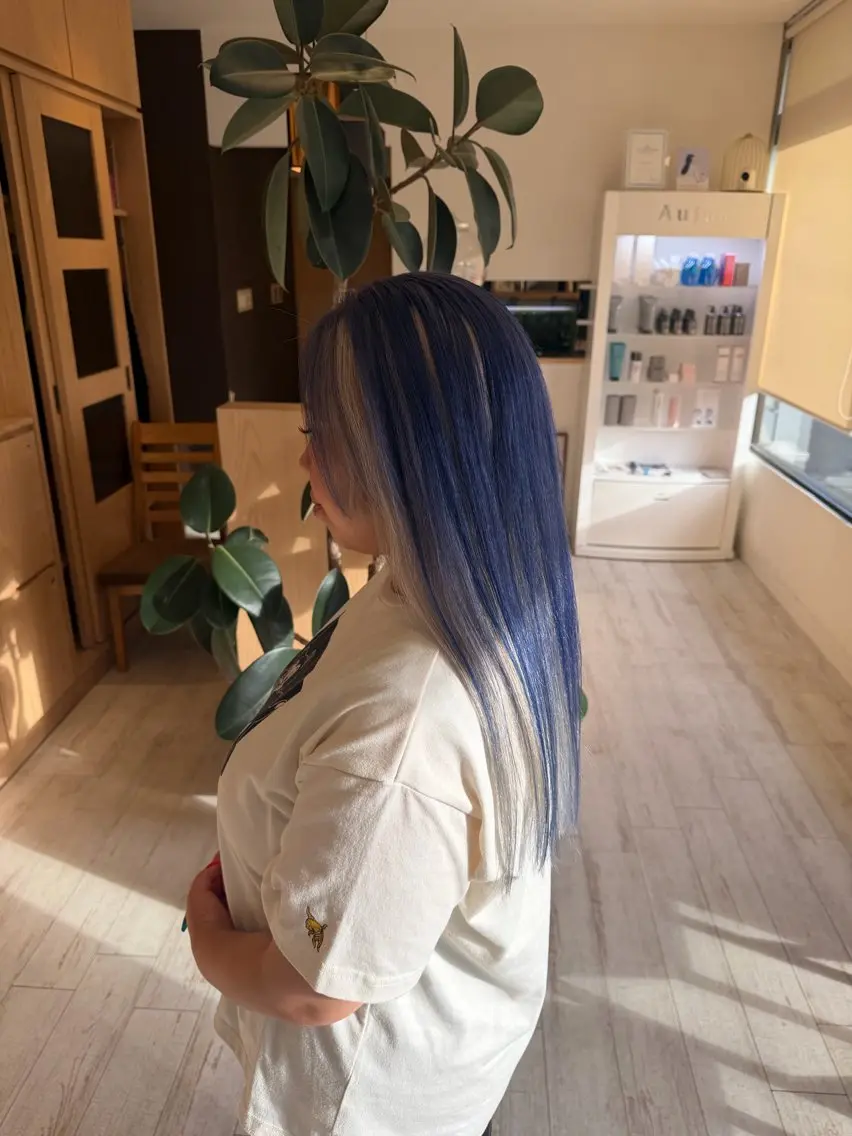 ロング 能松 玲奈のヘアスタイル