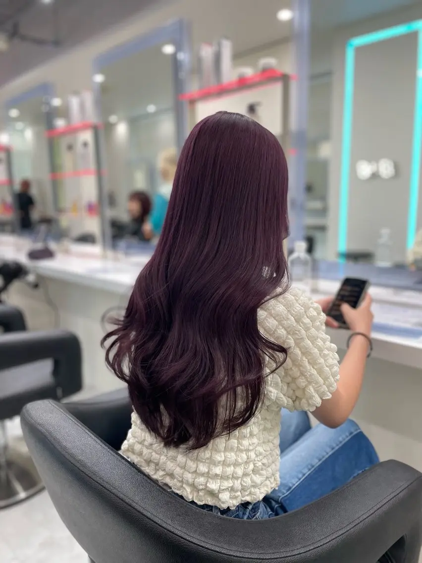 ロング 暖色系ハイトーン♡ mioriのヘアスタイル