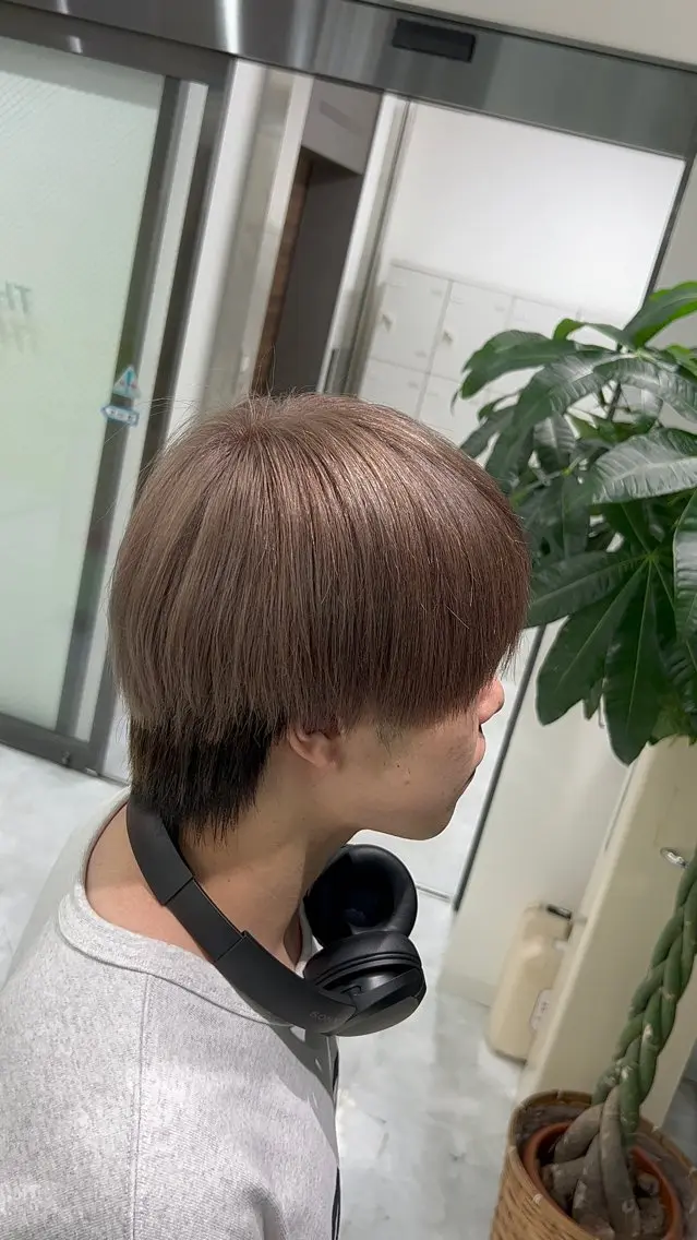 ショート カラー ヘアアレンジ メンズ ブリーチなしの達人 🌈KAITOのヘアスタイル