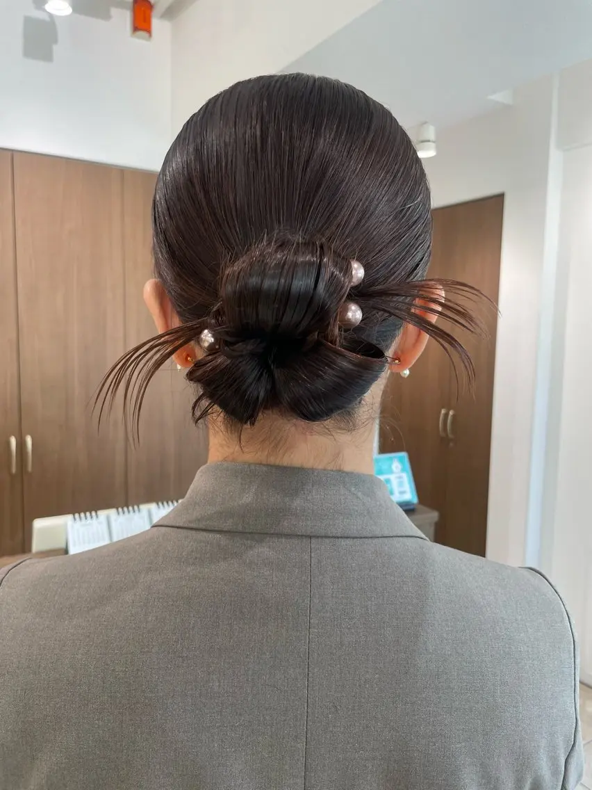 🤍カチモリ&ツインスタイルヘアセット🤍の写真