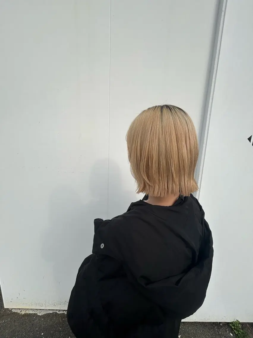 ミディアム ボブ GRAFICA 優香のヘアスタイル
