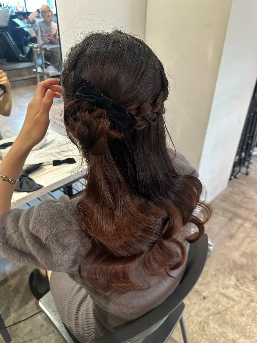 ヘアアレンジ レイヤーカット特化/ 🌛Mizukiのヘアスタイル
