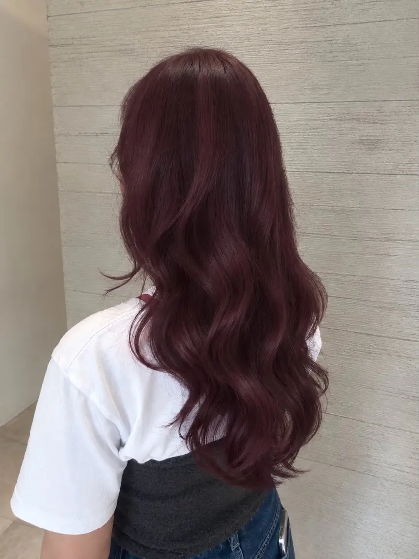 ロング ヘアカラー ホノカ  ︎︎のヘアスタイル