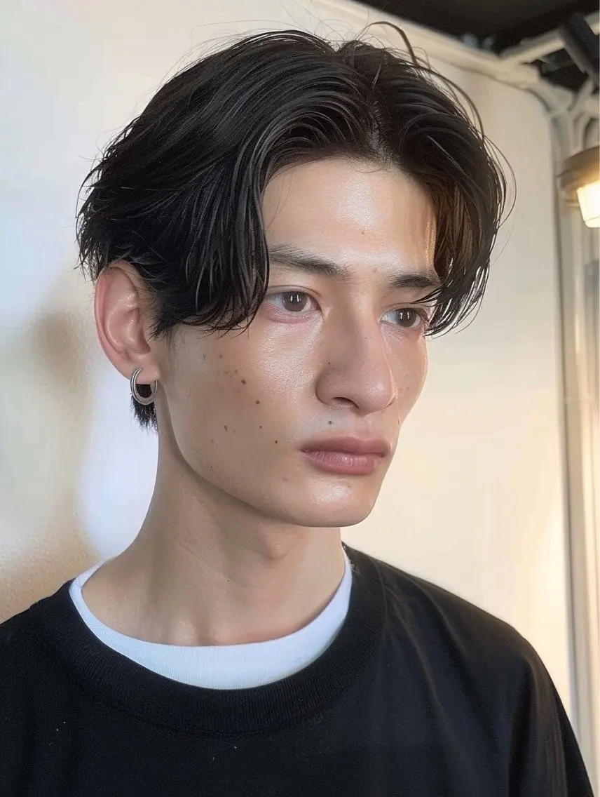 メンズ ioe 心斎橋のヘアスタイル