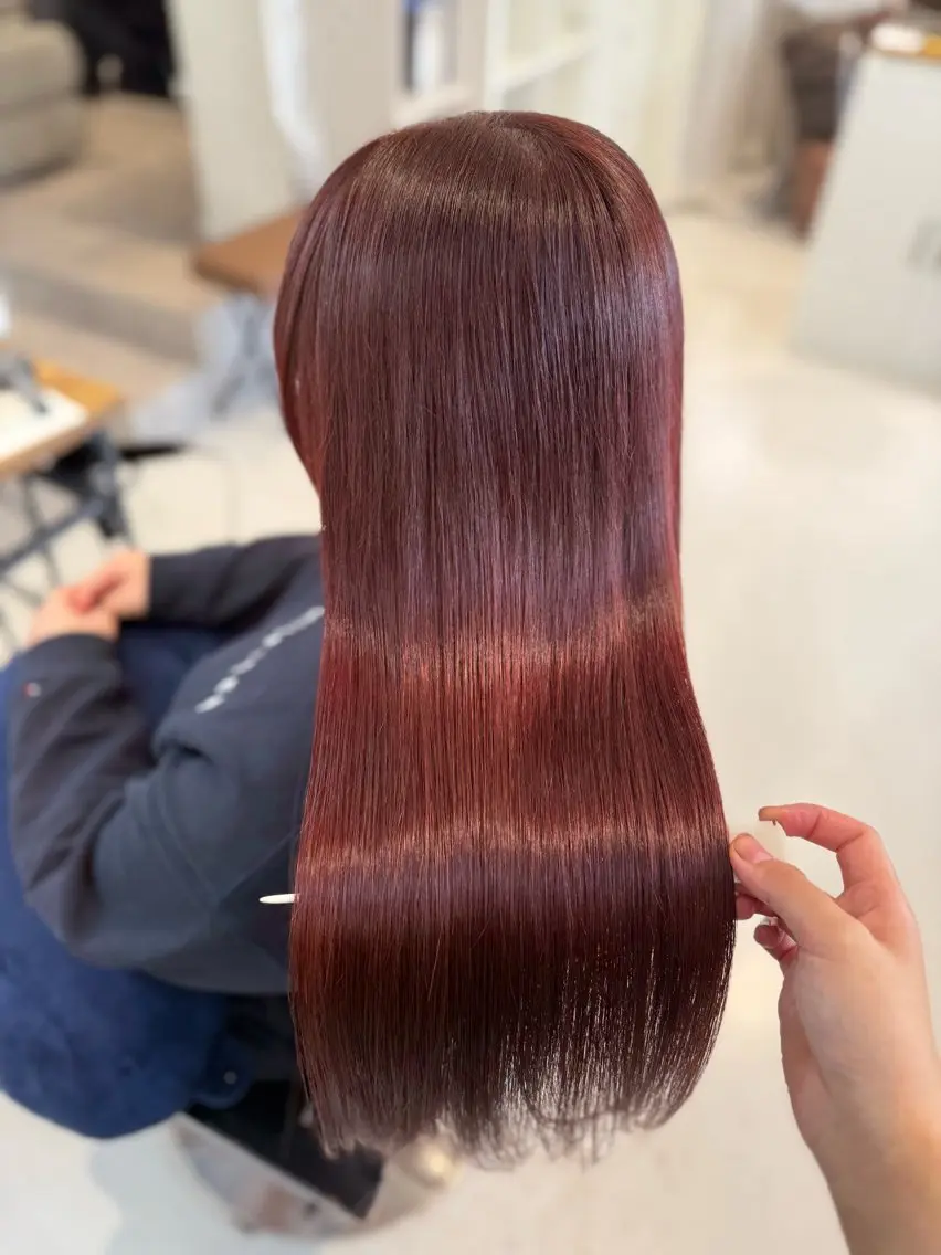 ロング 山崎結菜 髪質改善💎のヘアスタイル