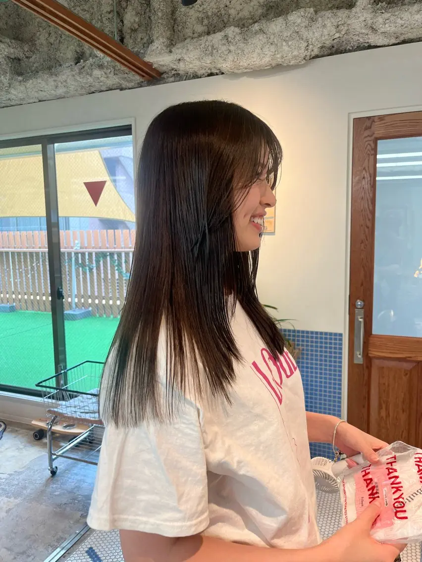 ロング カット ヘアカラー トリートメント stylist ◎RUKI.のヘアスタイル