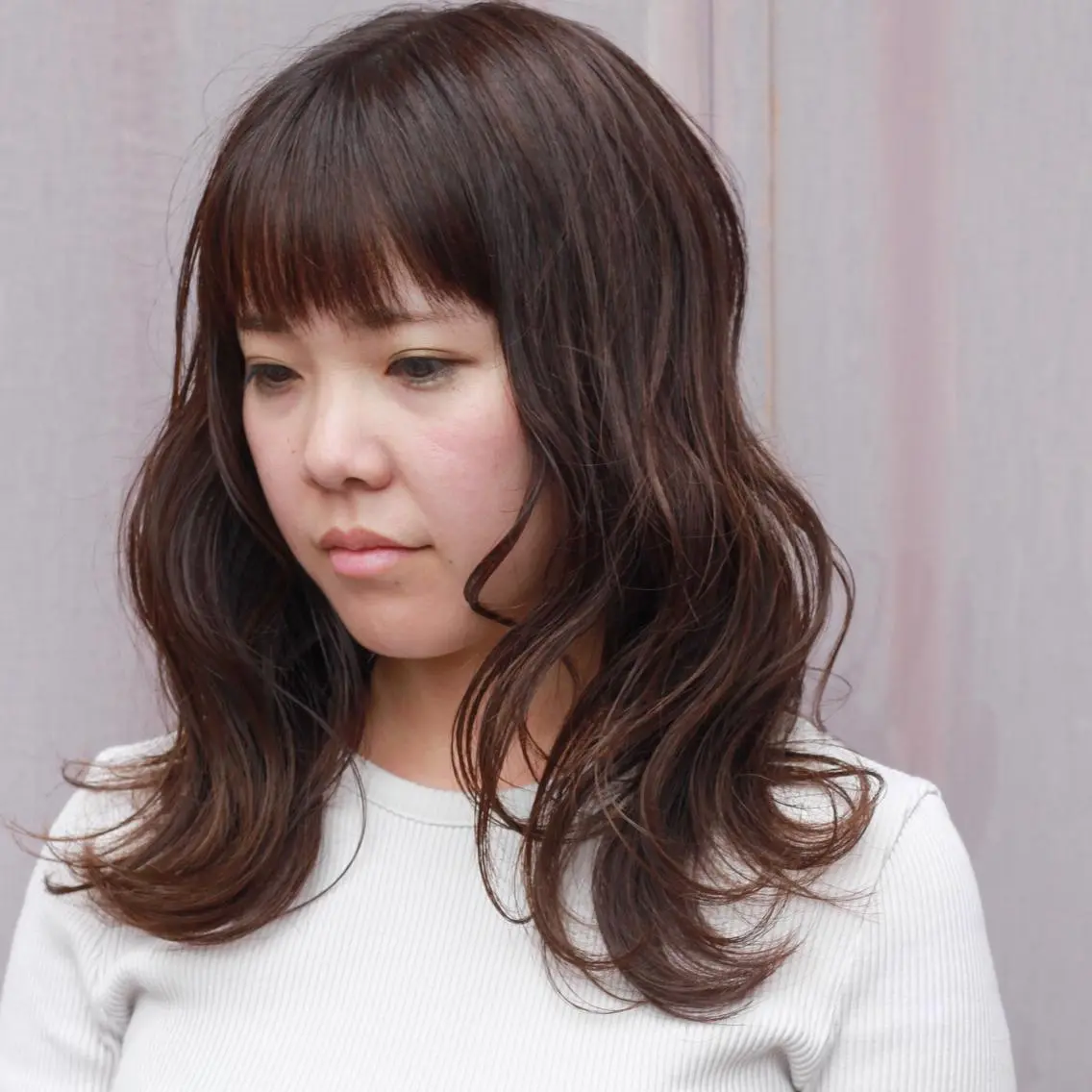 セミロング カラー ヘアカラー Viage （ビアージュ）のヘアスタイル