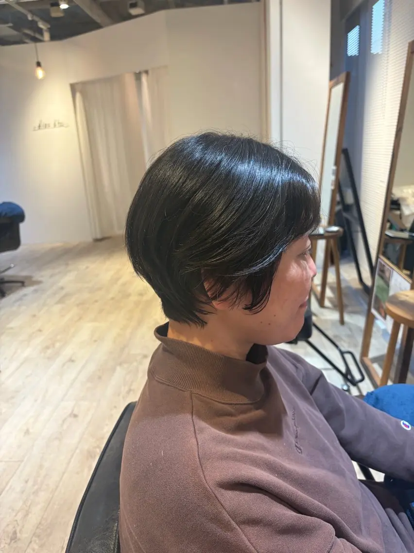 ショート 悠良/平塚店 似合わせ/透明感のヘアスタイル