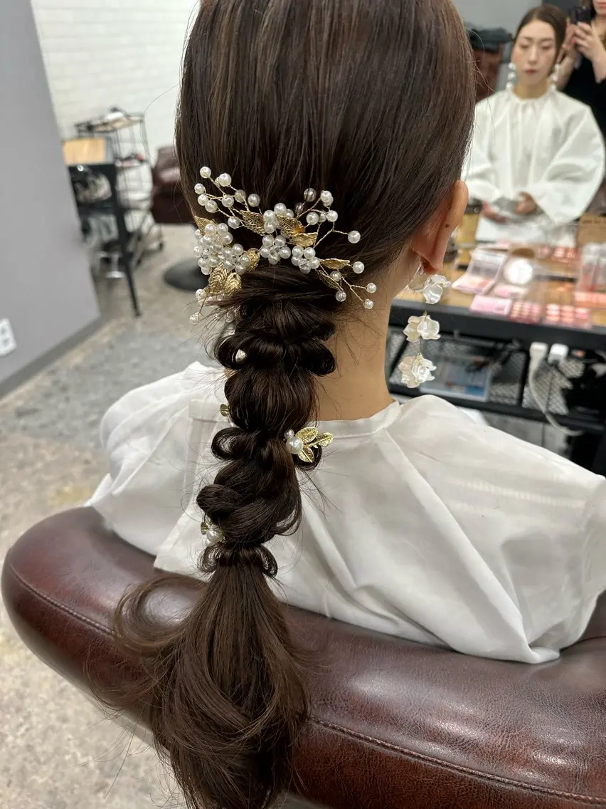 ロング 韓国風ヘア その他 韓国メイクサロン YUKINA東京のその他イメージ