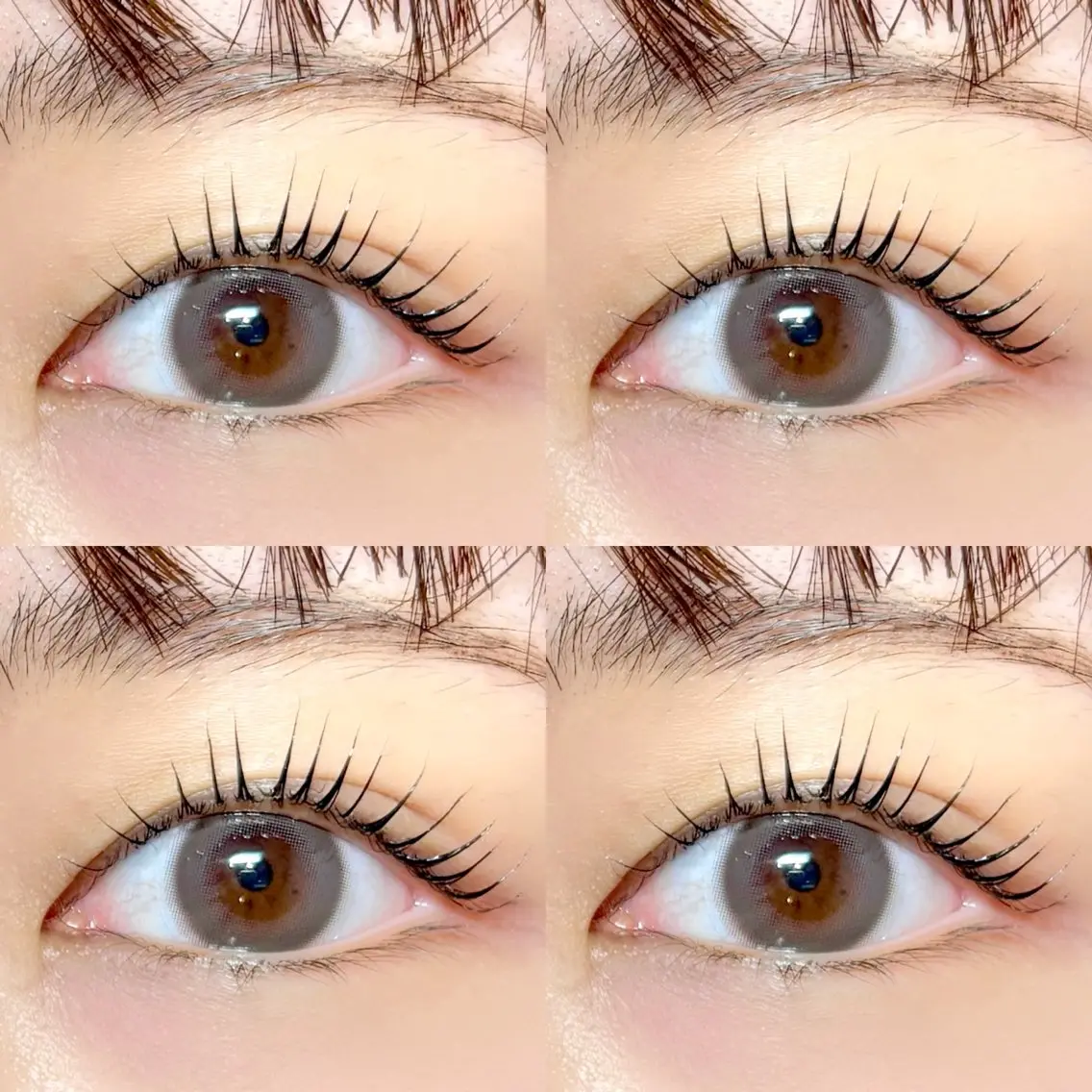 マツエク・マツパ ナチュラル パリジェンヌラッシュリフト まつげパーマ 一重×まつ毛パーマ 表参道eyelist KONOMIのマツエク・マツパデザイン