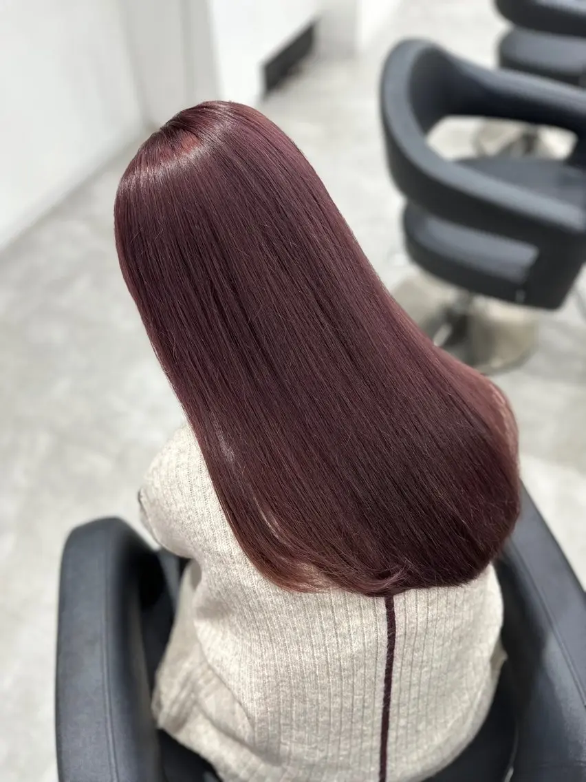 セミロング カラー 透明感・艶髪 🫧齋藤拓未🫧のヘアスタイル
