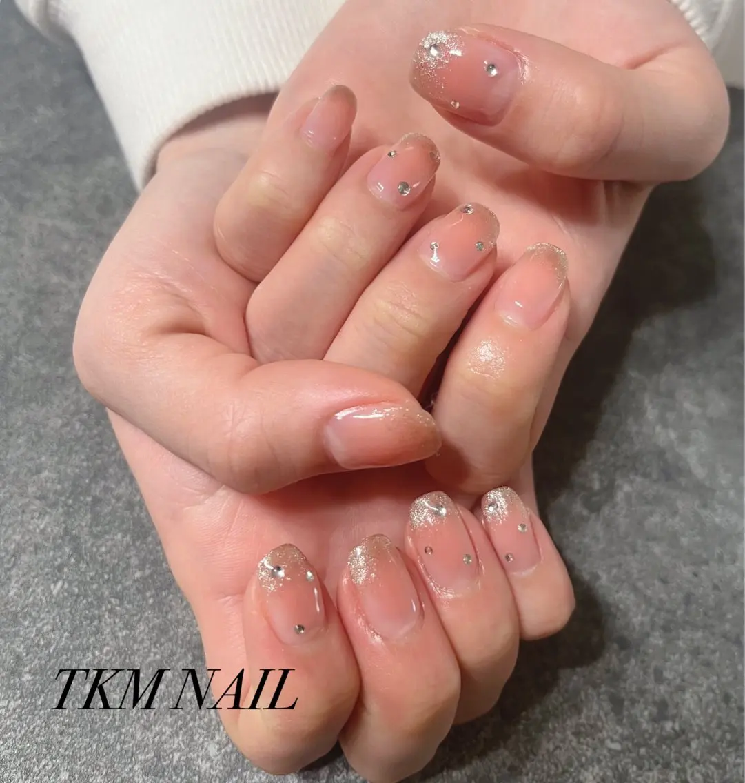 ネイル シンプルネイル ハンドネイル フットネイル ______ TKM  NAILのネイルデザイン